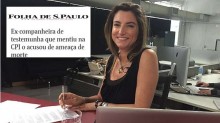 Desmascarada, Folha expõe de maneira infame a vida de testemunha