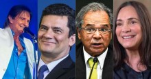 Depois de enaltecer o trabalho de Bolsonaro, Roberto Carlos elogia Moro, Guedes e Regina Duarte