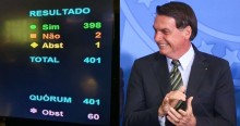 Vitória de Bolsonaro! Por 398 a 2 Congresso mantêm veto aos R$30 bilhões