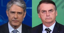 Em apenas 2 meses, Bonner transmite 47 matérias negativas sobre o governo Bolsonaro