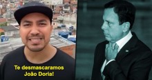 Da favela, jovem manda forte e realista mensagem para João Doria (veja o vídeo)