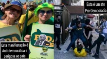 As manifestações pró-democracia (?) e a insana parcialidade da Globo, CNN e toda a grande mídia
