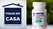 Ministério da Saúde finalmente tira o foco do “Fique em Casa” e exalta a cloroquina