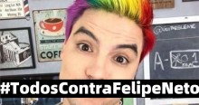 O povo reage: hashtag "Todos Contra Felipe Neto” chega ao topo dos Trending Topics e faz o youtuber ter chiliques na web