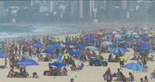 Novo domingo com praias lotadas no Rio (veja as fotos)