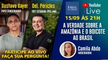 Live TV JCO reúne debatedores para falar sobre as queimadas na Amazônia e o boicote covarde ao Brasil