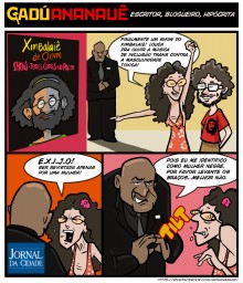 Charge da Semana - 'Problemes' com cores