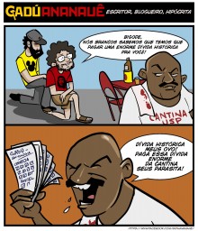 Charge da Semana - Pagamento da dívida histórica