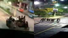 Bandidagem solta, impõe terror pela segunda noite consecutiva (veja o vídeo)