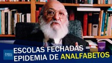 Pesquisador prevê uma "epidemia de analfabetismo" se as crianças continuarem fora da escola (veja o vídeo)