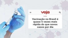 A eficiência na distribuição da vacina destrói mais uma narrativa da esquerda