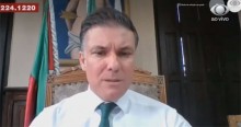 Ao vivo em entrevista, prefeito de Bagé se revolta e detona: "Globo lixo" (veja o vídeo)