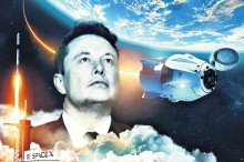 Elon Musk no mundo da Lua