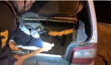 PRF apreende cocaína em lataria de carro e registra em vídeo o trabalho exitoso (veja o vídeo)