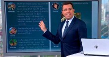 Ao vivo, apresentador da Globo é acusado de xenofobia e, irritado, dá "piti" (veja o vídeo)