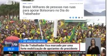 Ante o silêncio criminoso da “Mídia do Ódio”, rede portuguesa dá show de transmissão nas manifestações (veja o vídeo)