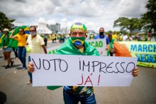 Só um motivo pode explicar a posicão de quem é contrário ao voto impresso auditável: A intenção de fraudar uma eleição