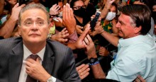 Ante o "sucesso" de Bolsonaro em Alagoas, Renan dá chilique e ataca novamente o presidente