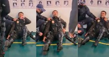 Surgem imagens de policial agonizando após ser atingido por flecha de indígena (veja o vídeo)