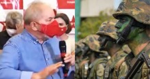 Em tom de "ameaça", Lula ataca Forças Armadas: "Quando eu ganhar, vou dizer qual é o papel deles" (veja o vídeo)