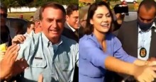Bolsonaro e Michele dão show de humildade em Pernambuco... nos braços do povo (veja o vídeo)