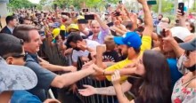 Ao vivo, multidão faz festa monumental para receber Bolsonaro em MG (veja o vídeo)