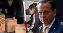 Um flagrante no "pão com mortadela" do Doria: O "desespero" de um tucano impopular (veja o vídeo)