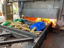 Prejuízo para a bandidagem: Polícia Federal incinera 12,5 toneladas de drogas em São Paulo