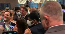 Em Dubai, Bolsonaro é cercado e ovacionado por brasileiros (veja o vídeo)