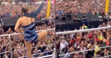 Por Carnaval, Cláudia Leite ‘esquece pandemia’ e aglomera multidão sem máscara, em show (veja o vídeo)