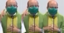 Corajoso, padre solta o verbo em plena missa, fala a verdade sobre a esquerda e viraliza (veja o vídeo)