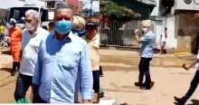 Rui Costa visita região de enchentes e é hostilizado pela população (veja o vídeo)