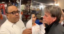 Dono de pizzaria no Guarujá recebe Bolsonaro de braços abertos e deixa mensagem impactante (veja o vídeo)
