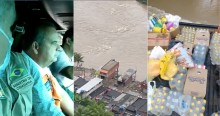 Pelo ar, pela terra e pela água, ministros percorrem áreas atingidas pelas chuvas e intensificam auxílio ao povo (veja o vídeo)