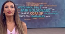 Apresentadora da Globo "engole seco" o nome do presidente e vira "meme" na web (veja o vídeo)