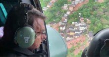Bolsonaro chega da Europa e vai direto para o RJ onde sobrevoa áreas de tragédia em Petrópolis (veja o vídeo)