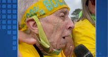 1º de Maio pelo Brasil: Aos 87 anos, Dona Ana dá grande lição de patriotismo em Curitiba (veja o vídeo)