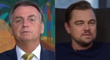 Sem papas na língua, Bolsonaro acaba com oportunismo de DiCaprio e o manda "calar a boca" (veja o vídeo)