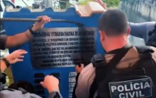 Polícia destrói monumento em homenagem a traficantes mortos no Jacarezinho (veja o vídeo)