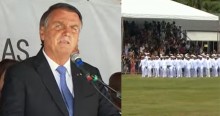 Em frente às tropas militares, Bolsonaro manda recado: "Forças Armadas garantidoras da democracia. Caberá a decisão mais cedo ou mais tarde" (veja o vídeo)