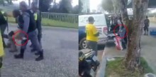 Homem "infiltrado" no meio da motociata em Manaus é preso com uma faca (veja o vídeo)