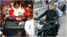 Agente da PRF dá explicação e destrói crítica esquerdopata sobre Bolsonaro sem capacete, em motociata