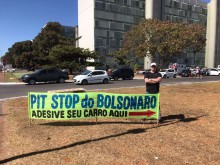 PIT STOP do Bolsonaro é a nova sensação de Brasília (veja o vídeo)