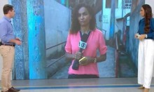 Ao vivo, repórter da Globo é ameaçada por bandidos e obrigada a 'fugir' de favela (veja o vídeo)