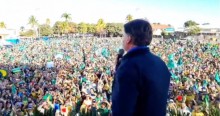 Espontaneamente, milhares se reúnem para ouvir Bolsonaro em MG, em cena que deve se tornar cada vez mais comum (veja o vídeo)