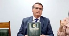 Bolsonaro detona ato de leitura da ‘cartinha' da esquerda e cita a Constituição: "Brasil já tem sua carta pela democracia"