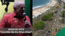 Campanha de Bolsonaro vai pra cima do ex-presidiário, após comparação de 7 de setembro com reunião da Ku Klux Klan (veja o vídeo)