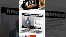 “Polícia Federal, encerra ai”: A frase que fechou a TV Piauí e que revela os tempos sombrios da atualidade (veja o vídeo)
