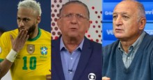 Felipão e Neymar dão às costas para a Globo e despedida de Galvão começa a ficar "dramática"