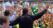 Verdadeira multidão sai às ruas e povão faz a festa para Bolsonaro na Baixada Fluminense (veja o vídeo)